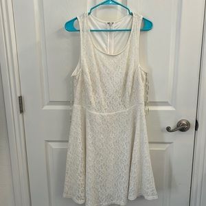 Forever 21, white lace dress